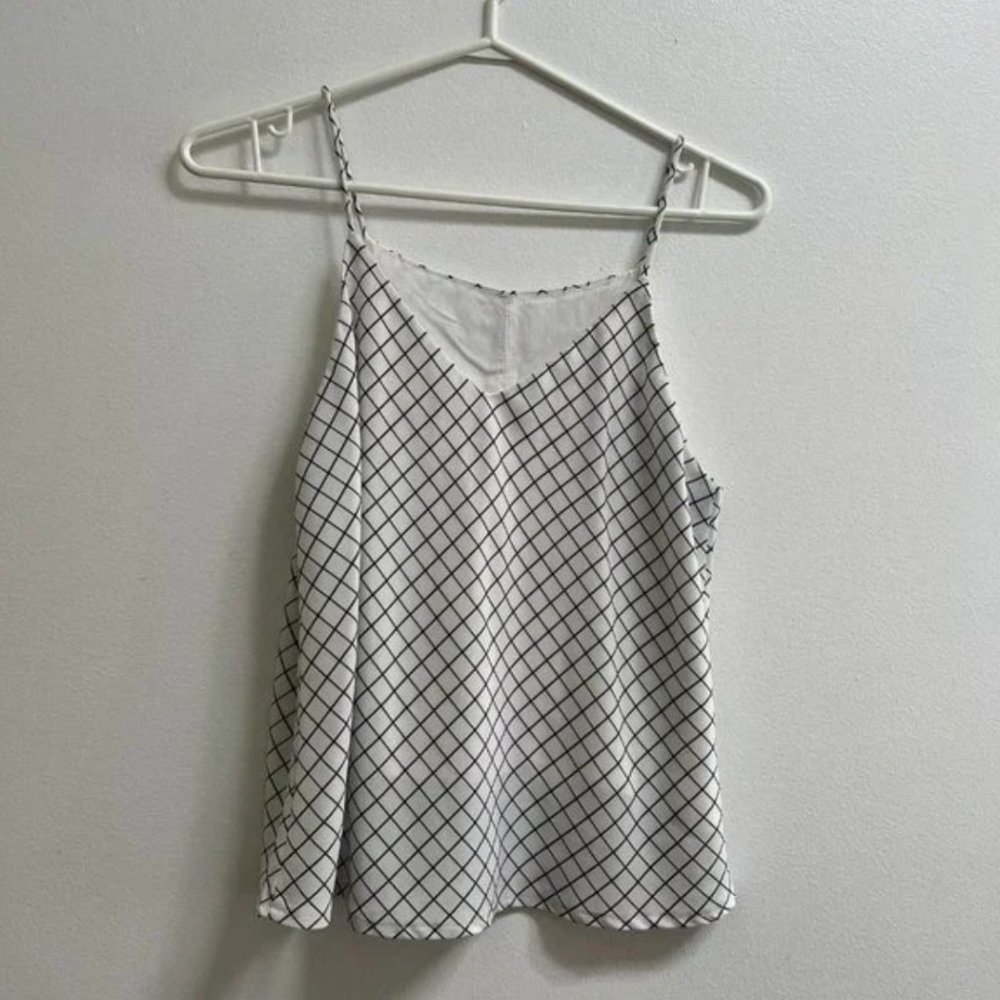 Australian Boutique Grid Print Camisole
